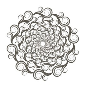 传统中式纹样圆