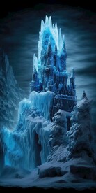 冰雪覆盖的宫殿