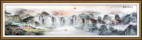 巨幅山水画