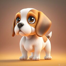 3D版查理王小狗