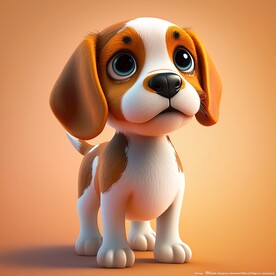 3D版查理王小狗