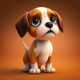 3D版查理王小狗