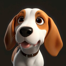 可爱的萌宠狗狗