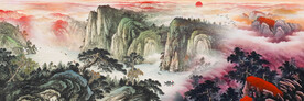 山水国画