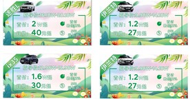 春季车顶牌图片