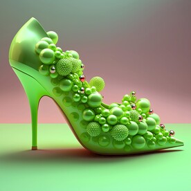 水果高跟鞋
