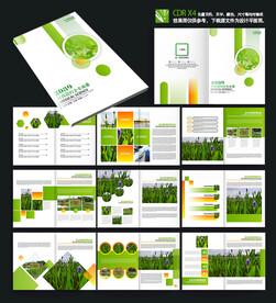 绿色有机农产品画册