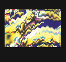 抽象波纹涂鸦扎染