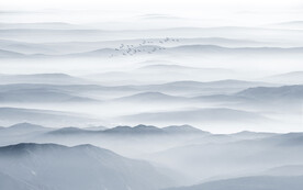 意境水墨山水画