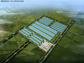 农业生产基地设计案例效果图