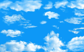蓝天白云