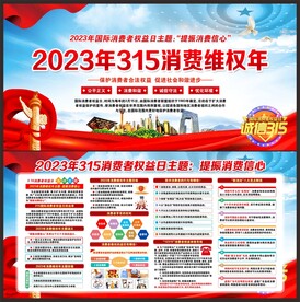 2023年315消费维权年