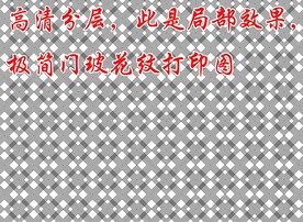 高清分层透明底平开门打印图