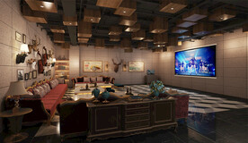 KTV接待室效果图