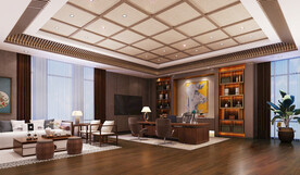 董事长办公室效果图