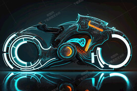 未来概念摩托车