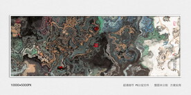 艺术水墨肌理装饰画