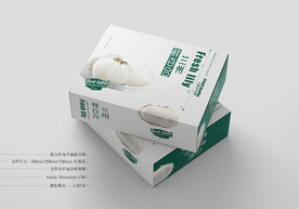 鲜百合包装 平面图