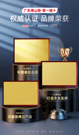 荣誉资质展示模板