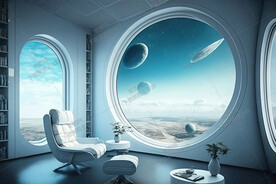 太空舱内部设计