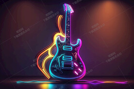 燃烧的火焰吉他