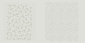 梅花玉版笺矢量图案AI