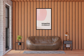 客厅玄关画框海报装饰画样机