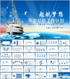 年中商务总结PPT