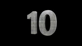 10到1倒计时混凝土数字