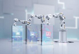 未来科技智能海报模板设计