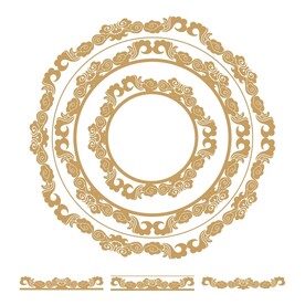 中国吉祥云无缝边框