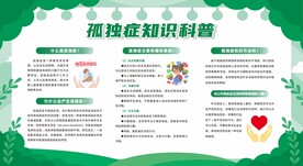 世界自闭症日孤独症日展板