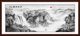 水墨画