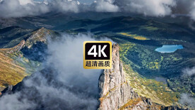 远山山顶云海美景