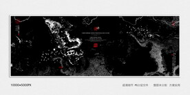 新中式黑色泼墨装饰画