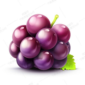卡通葡萄
