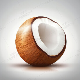 高清椰子效果图