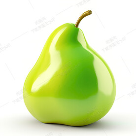 高清手绘梨子