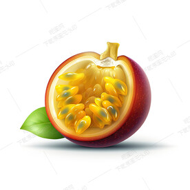 卡通百香果
