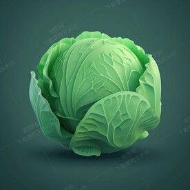 卡通卷心菜