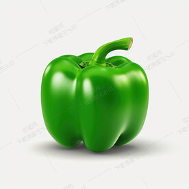 高清的卡通青椒