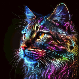 炫彩猫