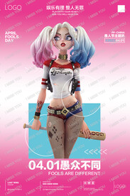 愚人节夜店海报
