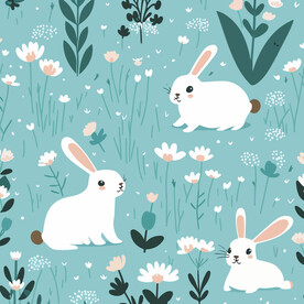 布料底纹 卡通多彩 图案矢量 