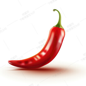 卡通红辣椒