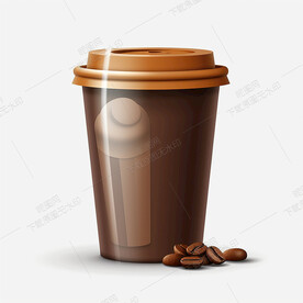 白色杯子里的咖啡