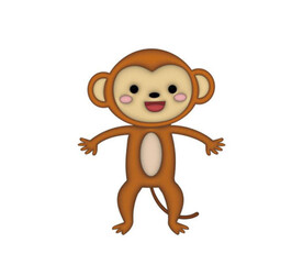 3D 小猴子