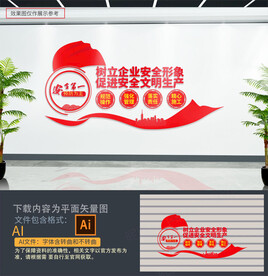 安全生产标语文化墙