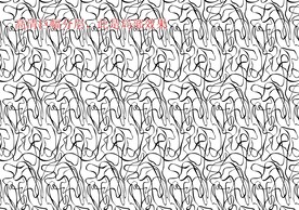 高清分层透明底纹理打印图