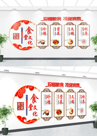 食堂文化墙